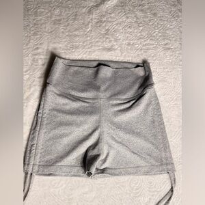 Zyia Active Gray Drawstring Shorts S
